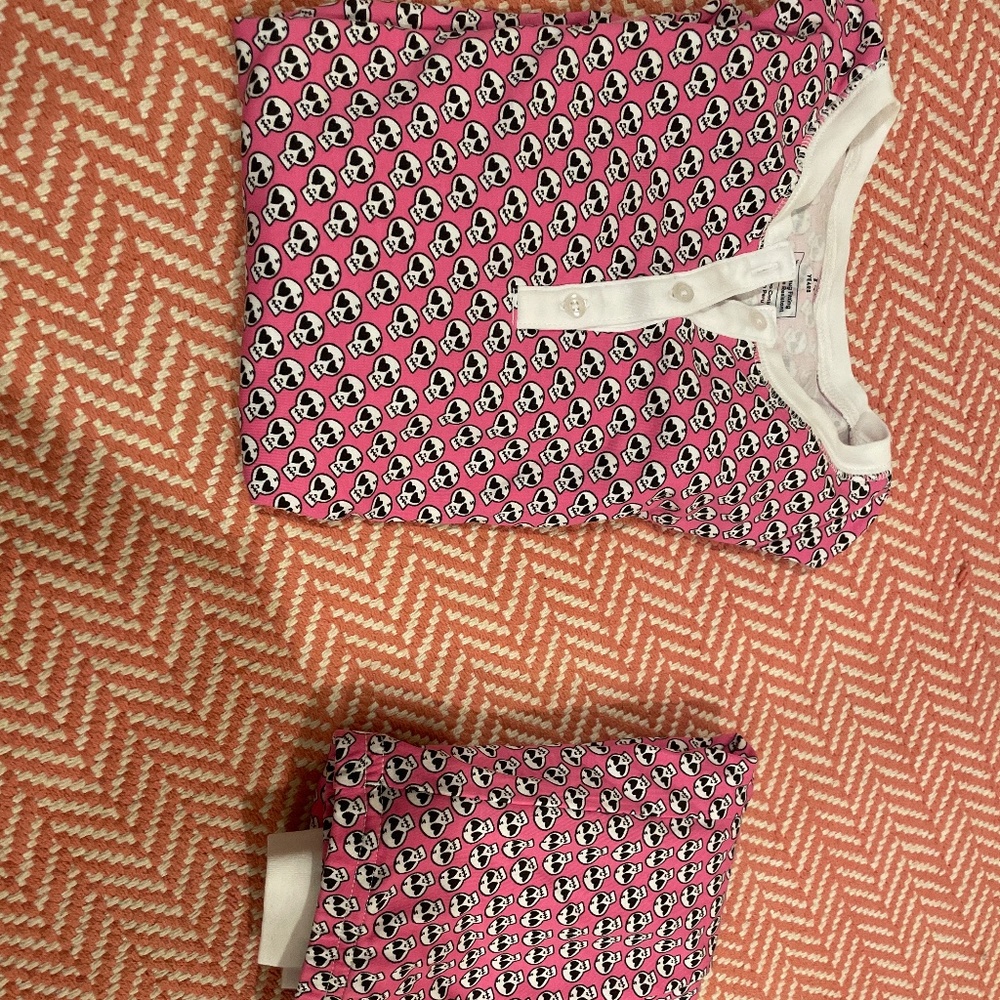 Roller rabbit kids size 14 pajamas. LIMITED EDITION